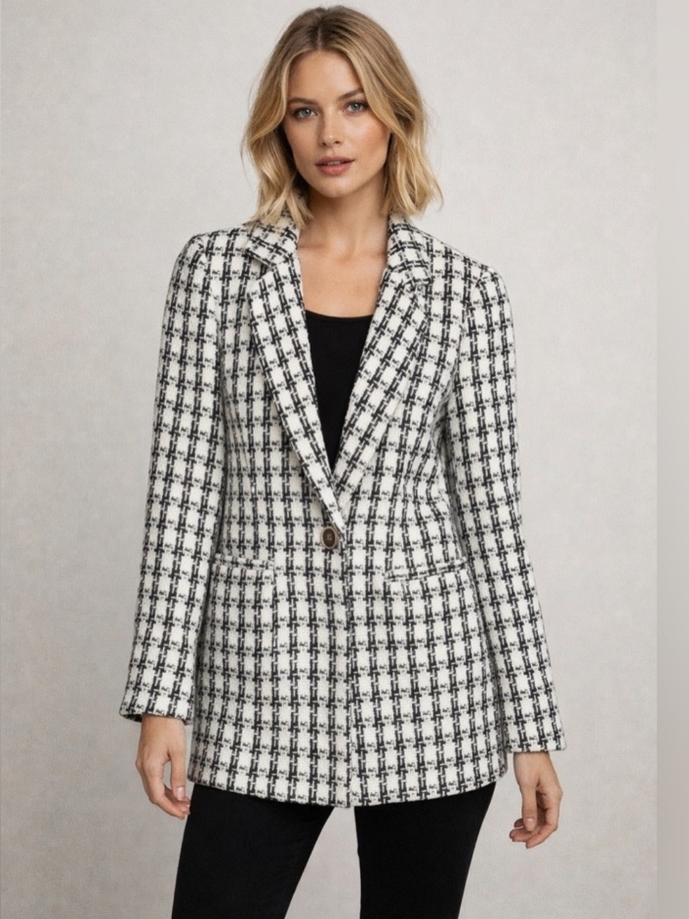 NWT Rachel Zoe Tweed Blazer Jacket